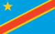 flag Congo, Democratic Republic of the